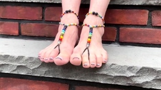 Linsey Dawn Solo Foot Fetish