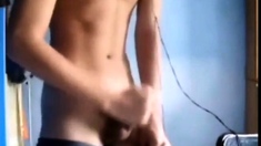 Tasty Amateur Twink's Striptease And Masturbation