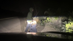 Pulled Over to Fuck Blonde Babe on the Roadside