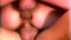 Anal toying ends with hardcore double penetration