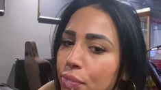 Rough sloppy deepthroat until I swallow up that cum