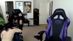 VR blowjob surprise