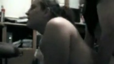 Fat Chick Fucked Hard At Home