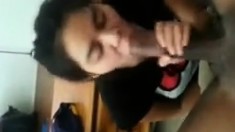 Asian Milf On Bbc Stroking And Sucking
