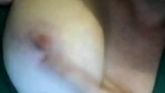 UK girl quick boob flash on webcam