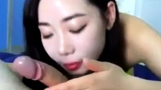 Asian Blowjob And Cum Swallow