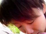 Amateur Asian outdoor bj