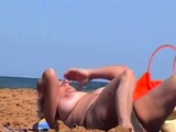 Mature topless beach