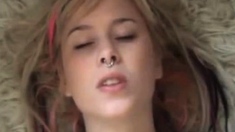 Teen Face As She Masturbates