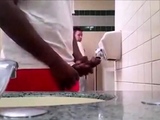 Str8 bbc play in public toilet